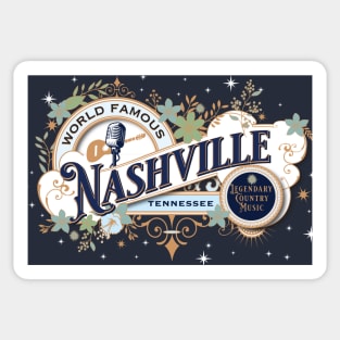 Nashville Vintage Sticker